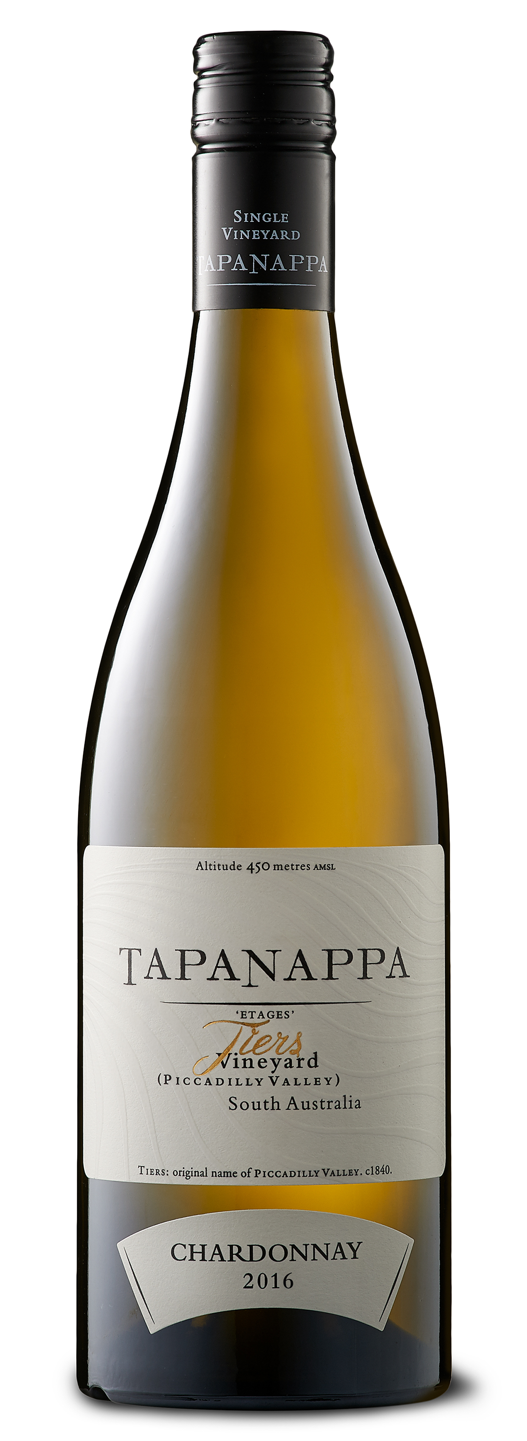 Tapanappa Tiers Vineyard 2016 Chardonnay bottleshot