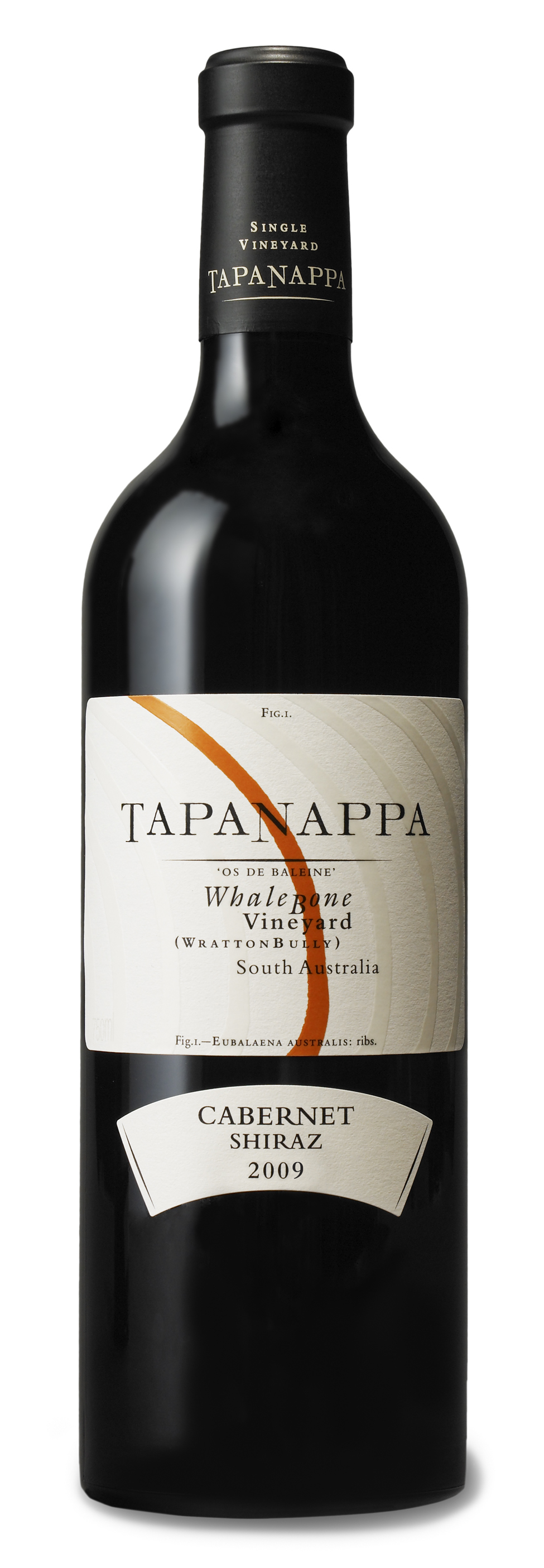 Tapanappa Whalebone Vineyard 2009 Cabernet Shiraz bottleshot