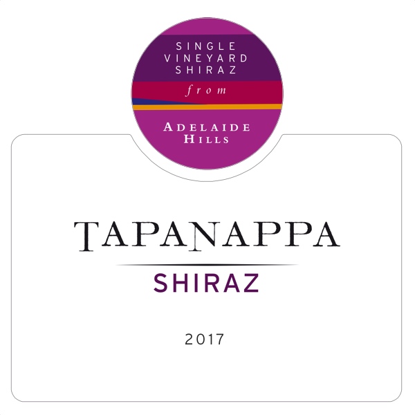 Tapanappa Adelaide Hills 2017 Shiraz label